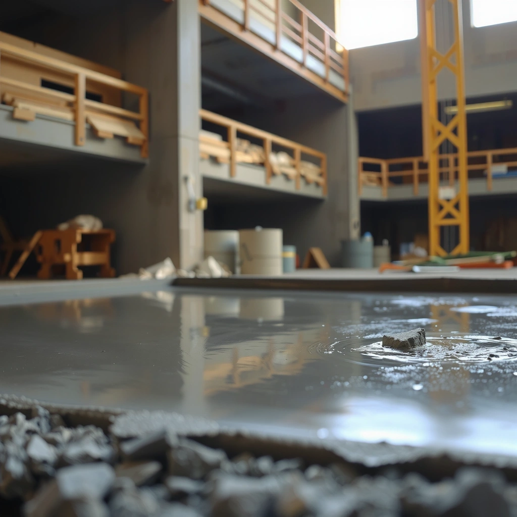 Textura de cemento fresco